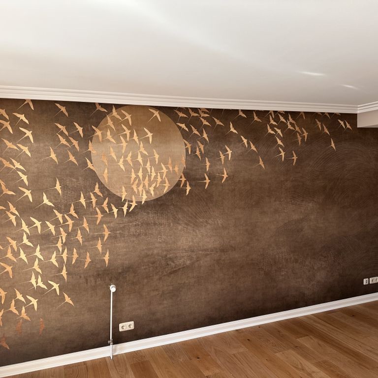 maler-buchholz-wohnzimmer-04-SEO Wand mit Designtapete